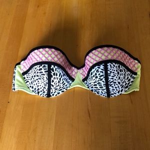 Shade and Shore bikini top with underwire 34C
